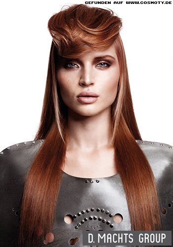 Frisuren Bilder Langes Haar Im Sleek Look Zur Wilden Pony Tolle