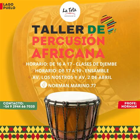 Taller De Percusi N Africana Cursos Y Talleres