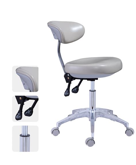 Medical Hospital Adjustable Dental Stool Assistant Dentist Doctor Chair