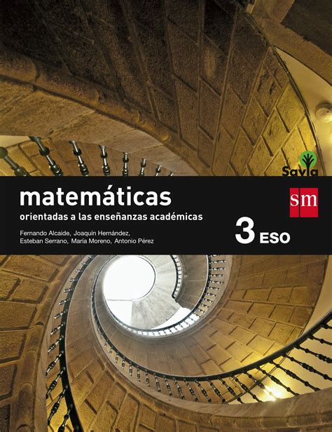 Solucionario Matemáticas 3 ESO SM EN PDF