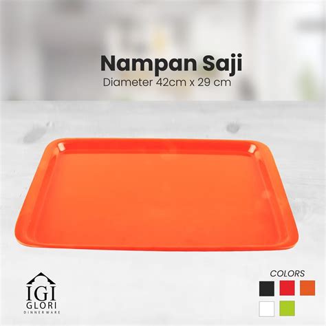 Jual Glori Melamine 35cm X 24 5cm X 2cm Nampan Baki Roti Glori