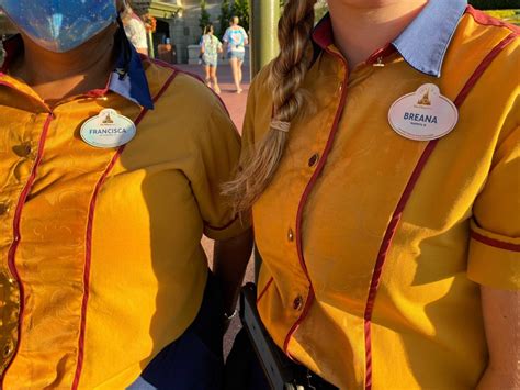 Photos Cast Members Now Wearing Earidescent Th Anniversary Name Tags