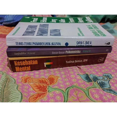 Jual Buku Psikologi Preloved Psikometri Kesehatan Mental Jilid