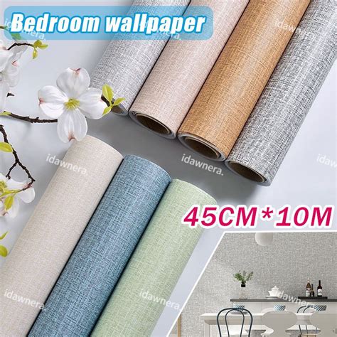 45cm 1000cm Ready Stock PVC WALLPAPER Pelekat Jubin Kalis Air Kalis