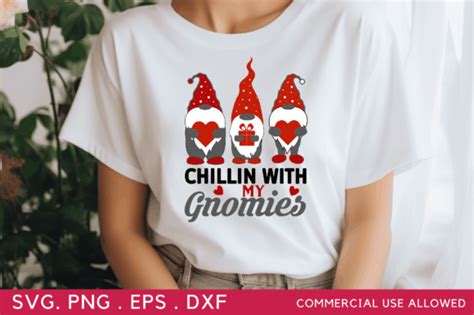 Chillin With My Gnomies Svg Graphic By CraftSVG Creative Fabrica