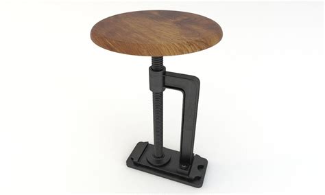 Andy Thornton Industrial Workshop Side Table 3d Model 30 Unknown