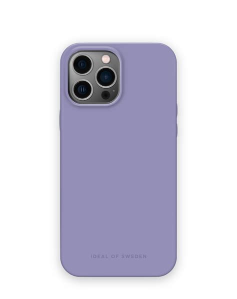 Silicone Case iPhone 13 Pro Max Purple | IDEAL OF SWEDEN