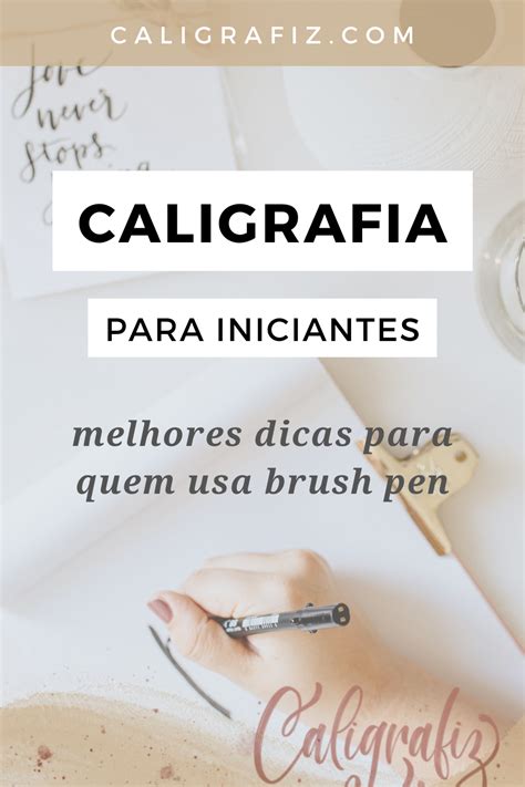 Caligrafia Moderna Brush Pen Caligrafia Para Iniciantes