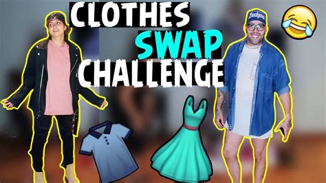 Hilarious Clothes Swap Challenge Youtube