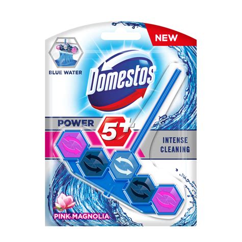 Domestos Power 5 Blue Water Ocean Toilet Block Domestos