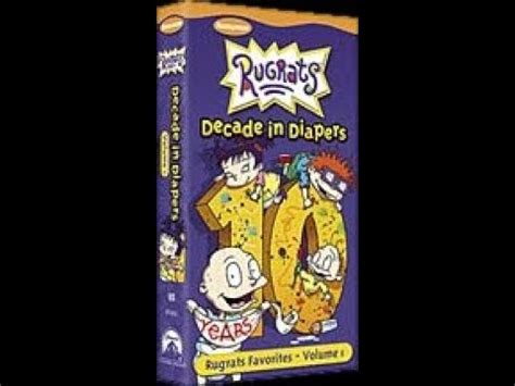 Opening To Rugrats 10th Anniversary Decade In Diapers Vol 1 2001 VHS