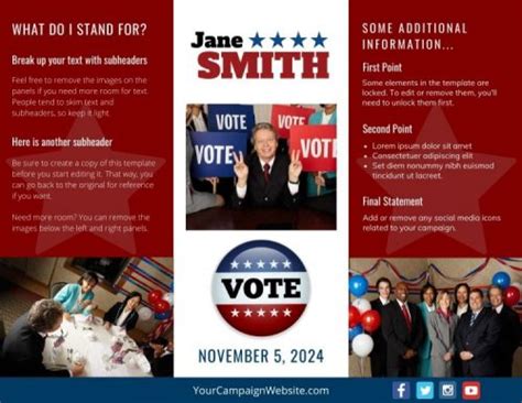 Tips For Creating A Great Political Campaign Brochure