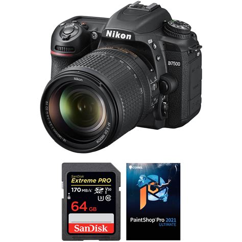 Nikon D Dslr Camera With Mm Lens And Software Kit B H