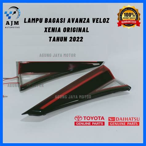 Jual Lampu Bagasi Avanza Veloz Xenia Original 2022 2023 Reflektor