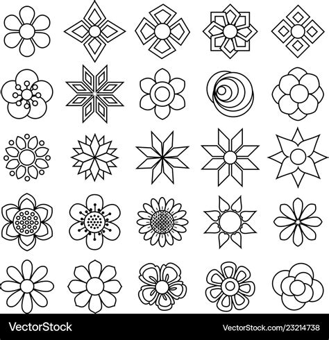 Outline Pictures Of Flowers For Coloring Best Flower Site