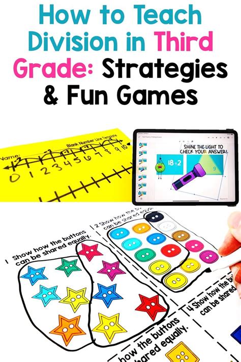 Engaging Strategies And Fun Games For Teaching Division In Third Grade Teaching Division