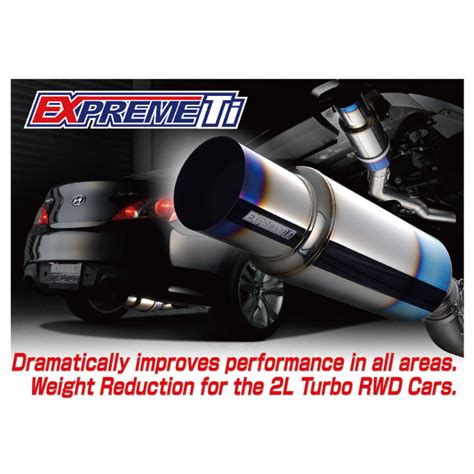 Full Titanium Muffler Expreme Ti Hyundai Genesis Coupe T