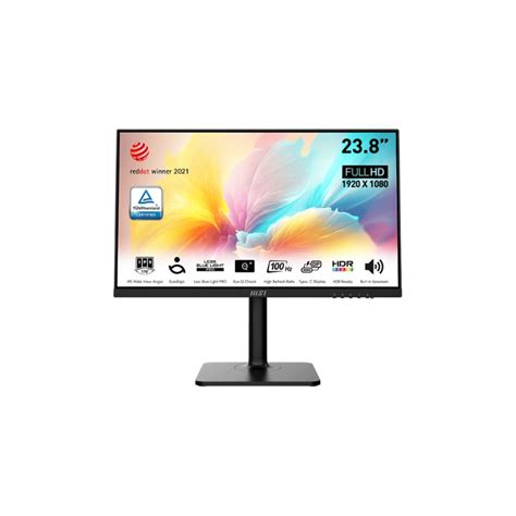 จอคอม MSI Modern MD2412P 23 8 IPS FHD Monitor 100Hz