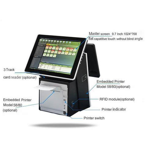 Touch Inch Rfid Touch Screen Restaurant Pos System Id