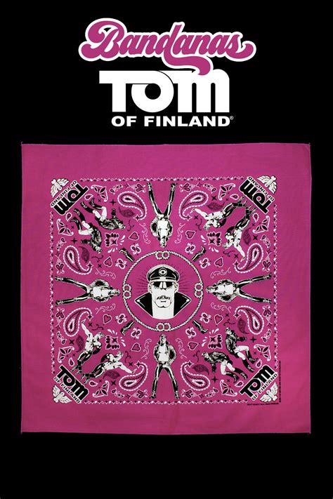 Tom Of Finland Bandanas — Peachy Kings Gay T Shirts Tom Of Finland