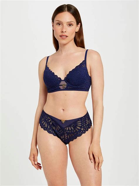 Shorty Tanga Amelie Morgan Bleu Nuit Kiabi