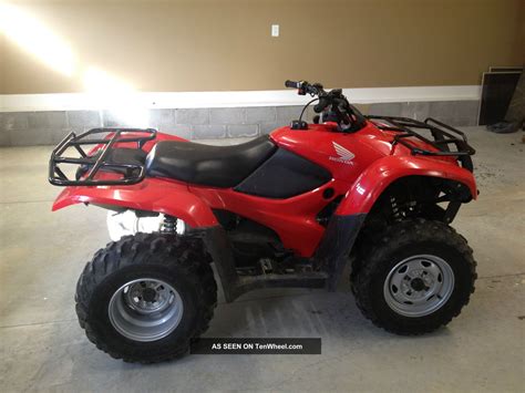 Honda Rancher Trx Fm Four Wheel Utility Atv X