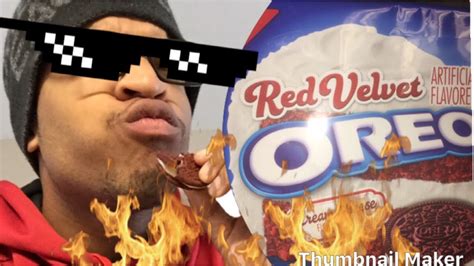 Red Velvet Oreos Taste Test 🔥 Youtube