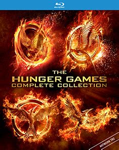 The Hunger Games Complete Collection 4 Films Blu Ray 2013 Original