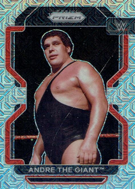 Andre The Giant 2022 Prizm WWE 200 Mojo 25 Price Guide Sports Card