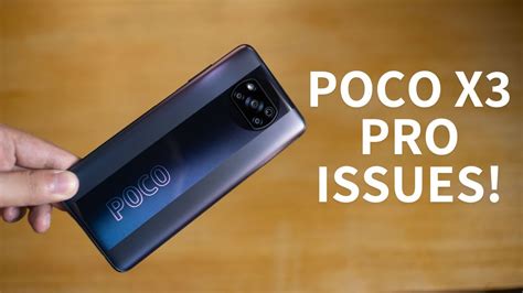 My Top Issues With Poco X Pro Youtube