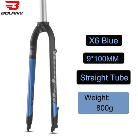 Bolany Mtb Garfo De Bicicleta Montanha Tubo Reto 28 6mm X5x6 Bicicleta