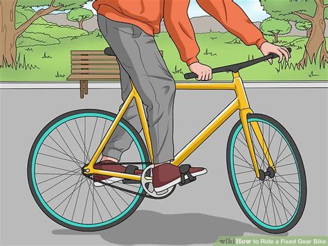 Ways To Ride A Fixed Gear Bike Wikihow