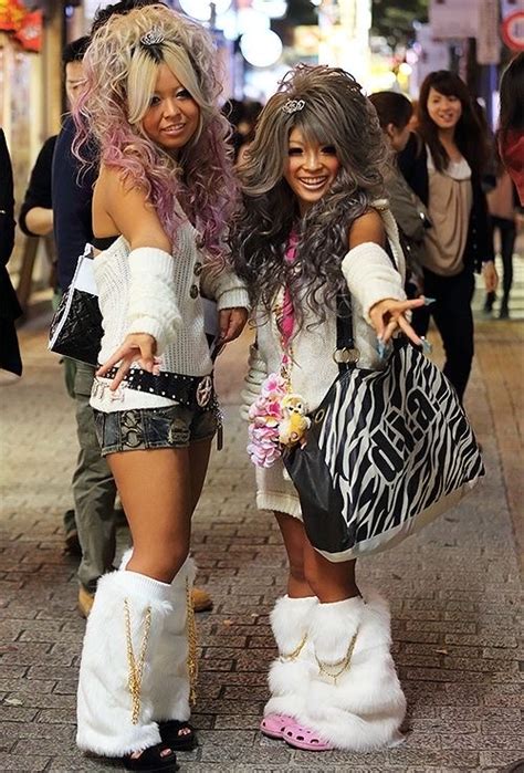 ٩ ۶ Gyaru fashion Harajuku fashion Japan fashion