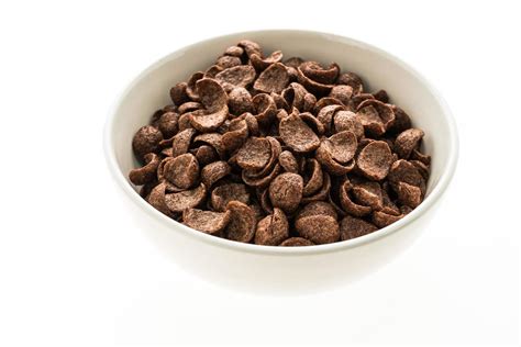 Chocolate Cereals In White Bowl Stock Photo At Vecteezy