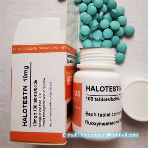 Halotestin Fluoxymesterone Mg Tablet Tablets Bottle Oral