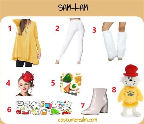 Sam I Am Costume Halloween Guide Costume Realm