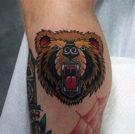 50 Traditional Bear Tattoo Designs For Men