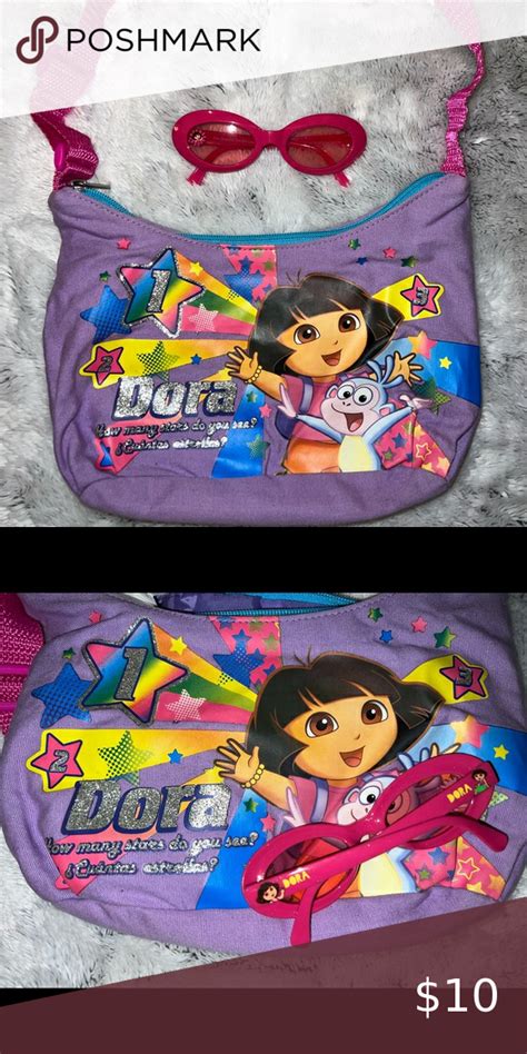 Dora The Explorer Purse Dora Dora The Explorer Purple Purse