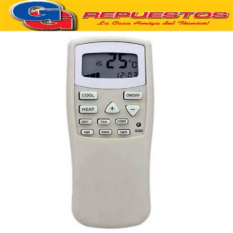 Control Remoto Aire Acondicionado Split Hitachi Kelvinator Electrolux