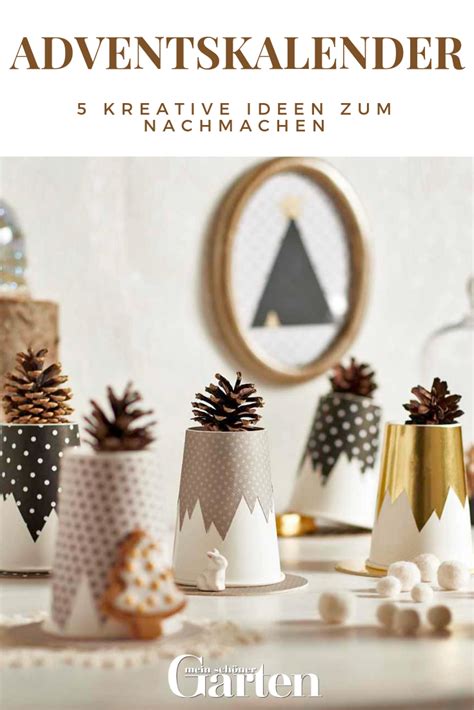 Kreative Adventskalender Zum Nachmachen Adventkalender