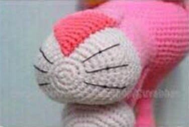 Amigurumi Pembe Panter Tarifi ve Yapılışı Örgüm Knitting dolls free