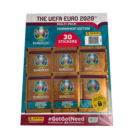 Multipack Panini Uefa Euro Stickers Solve Collectibles