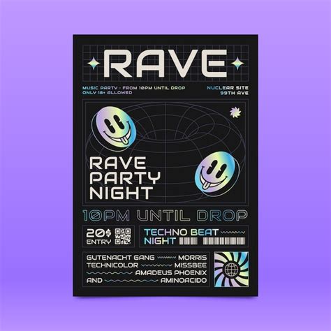 Rave Flyer Templates Free