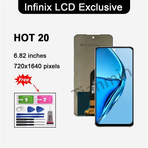 Infinix Hot X Lcd Original Touch Screen Assembly Replacement