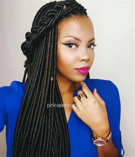 Fabulous Funky Ways To Pull Off Faux Locs Faux Locs Hairstyles