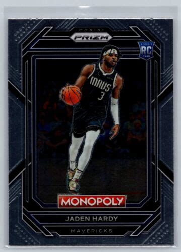 Panini Prizm Monopoly Jaden Hardy Rc Ebay