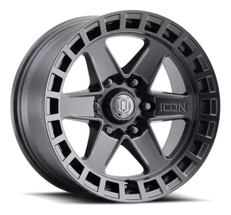 Llanta Aro X Icon Alloys Raider Sat Black Cuotas Sin Inter S