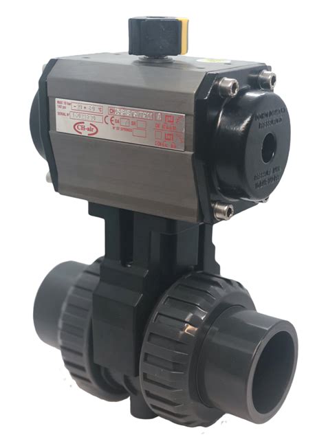 Air Actuated Valves Air Actuated Ball Valves With CH Air Actuator