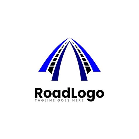 Premium Vector Road Logo Design Template