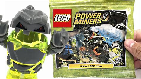 Rare Lego Power Miners Promotional Polybag Review Youtube